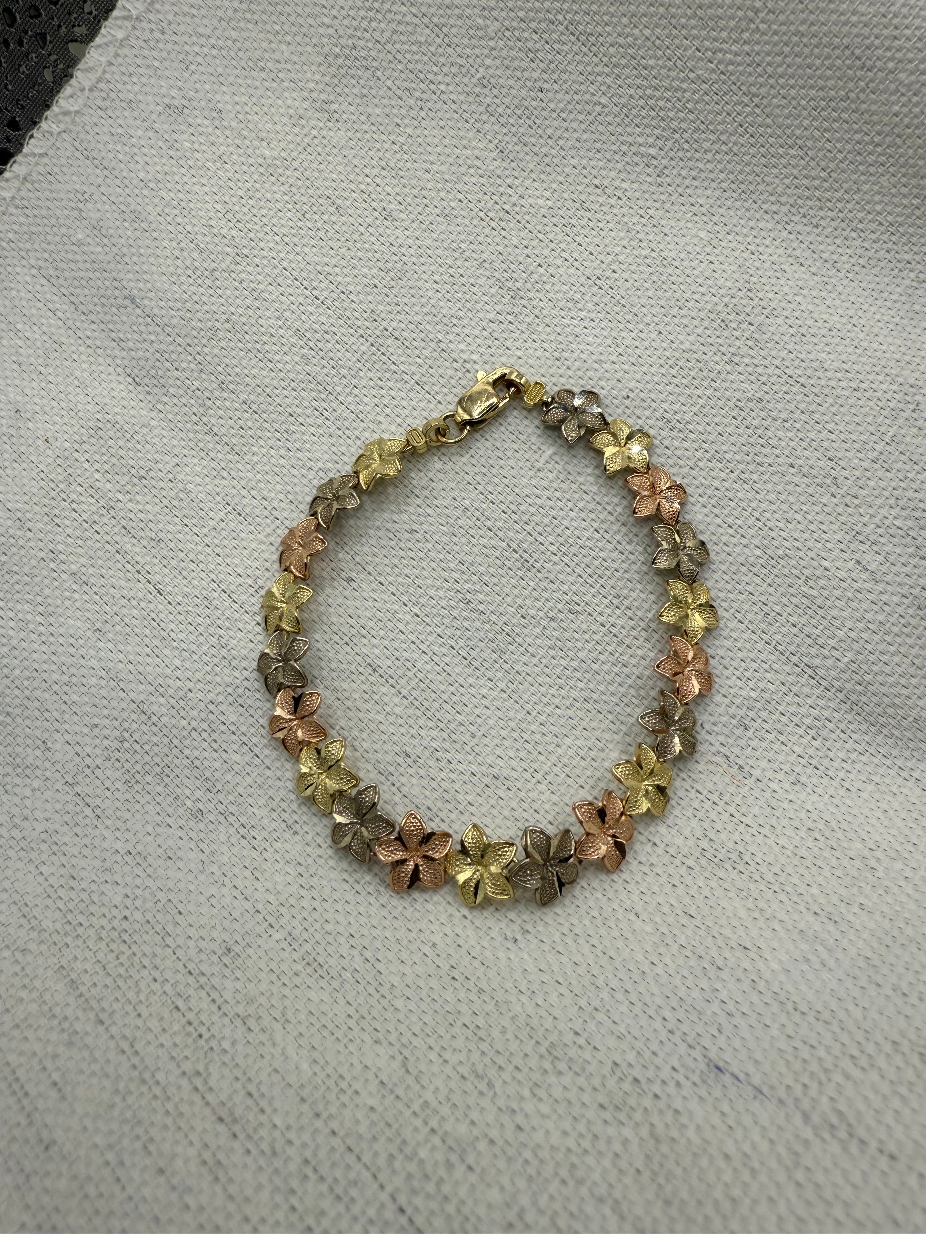 Gold bracelets