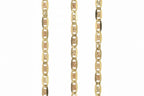 14k Gold Valentino necklace 20in 3mm