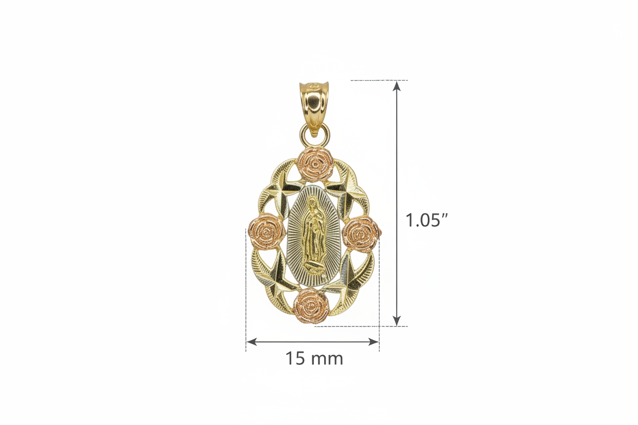 14k Virgencita (wh)