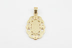 14k Gold Virgencita Pendant