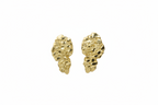 14k nugget stud earrings