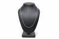 Silver 925 Cable link chain 1.3mm 24in