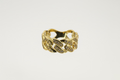 Size 9.5 10k Gold CZ Cuban Ring