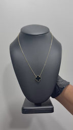 14k flower necklace